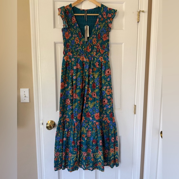 Anthropologie Dresses & Skirts - NWT Anthropologie The Peregrine Midi Dress in “Wedgewood Blue”, XS